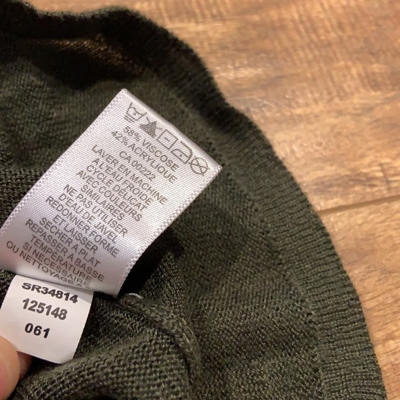 Grey & Gray green knit top with attached skirt - Picture 10 of 10